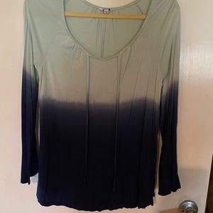 Tie Dye Knit Top Size M